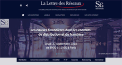 Desktop Screenshot of lettredesreseaux.com
